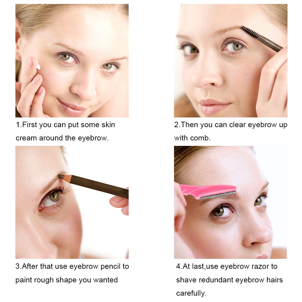 Colovis 66 eyebrow razor ideal for daily use with gentle touch.