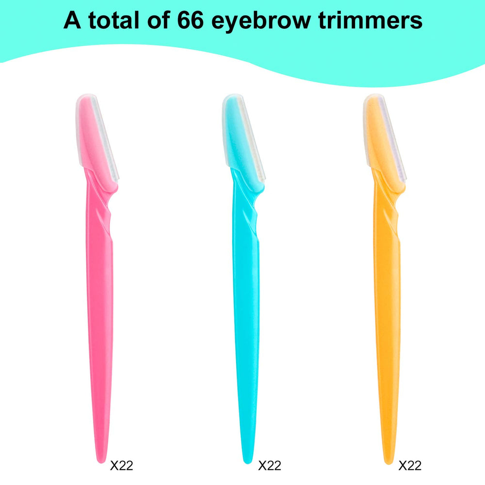Colovis 66 eyebrow razor supports multi-function hair removal on face and brows.