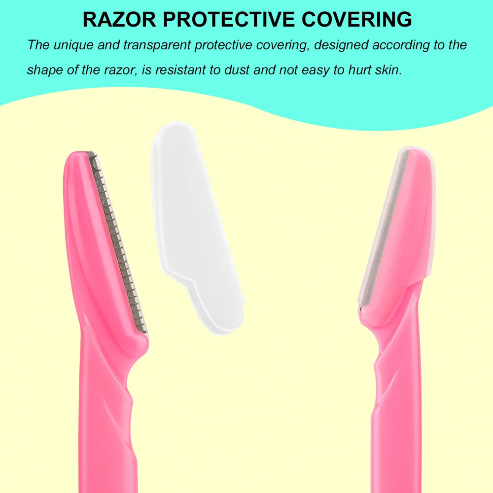 Colovis 66 eyebrow razor with protective net demonstrates safe grooming for beginners.
