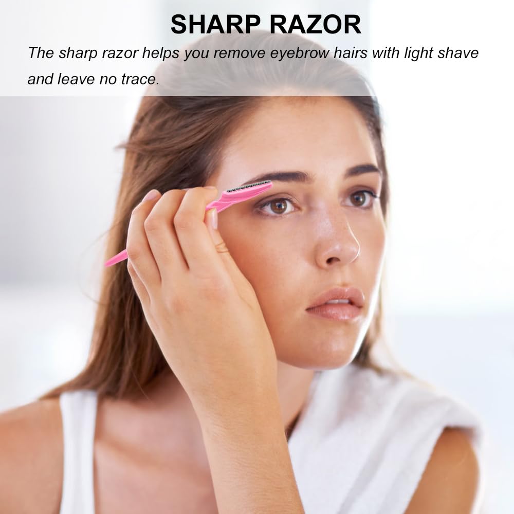 Colovis 66 eyebrow razor in three colors offers personalized grooming options.