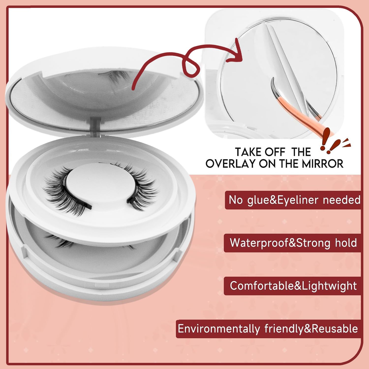 Natural look lashes blend seamlessly for day-to-night wear.