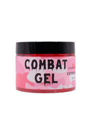 Combat Gel hair styling for a slick look and defined texture.