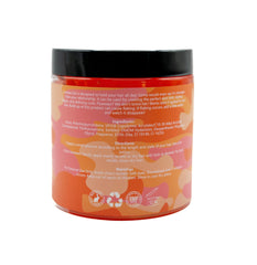Combat Gel edge-lay action on hairline for smooth, defined edges.
