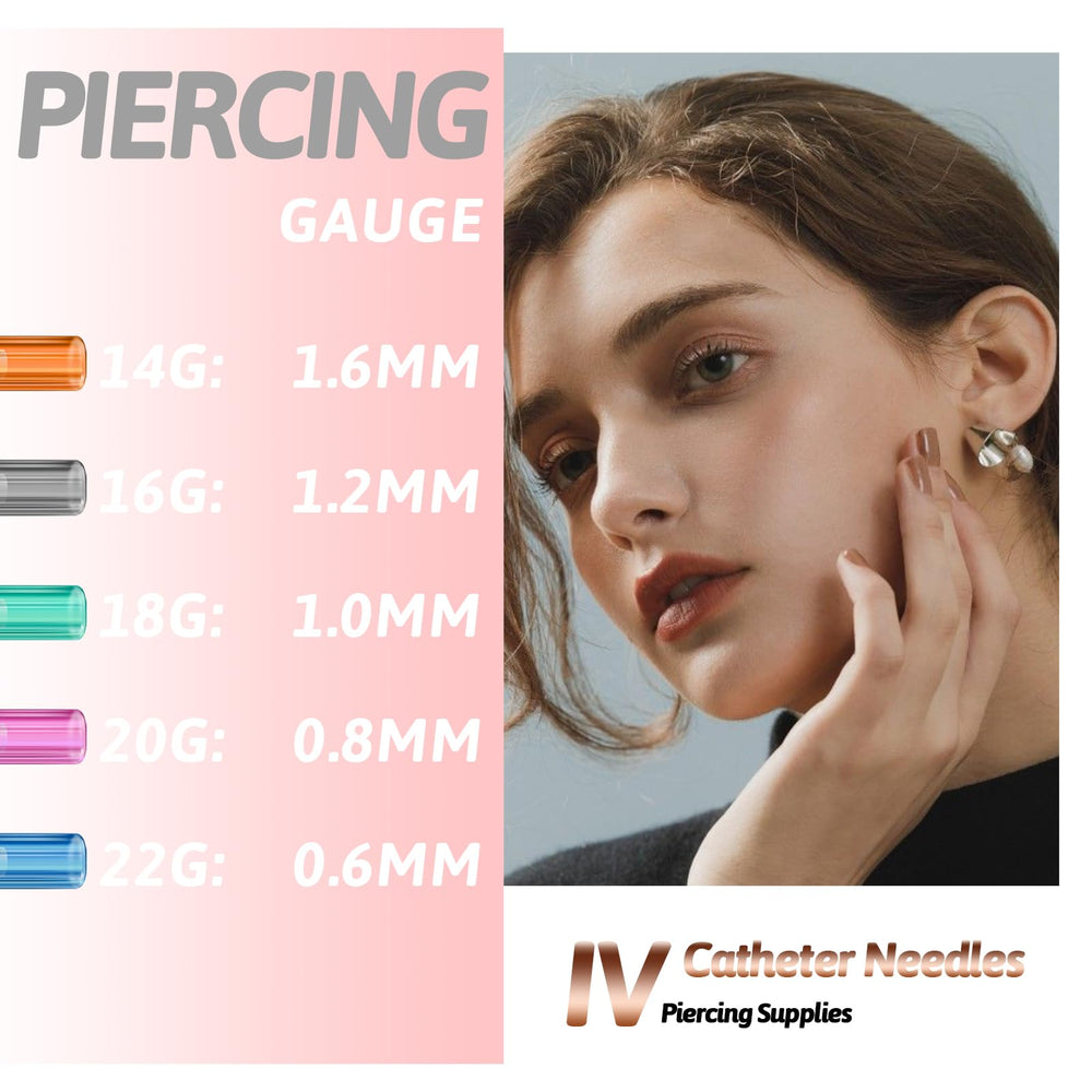 Combofix IV catheter needles 16G soft rubber guards for comfortable guiding