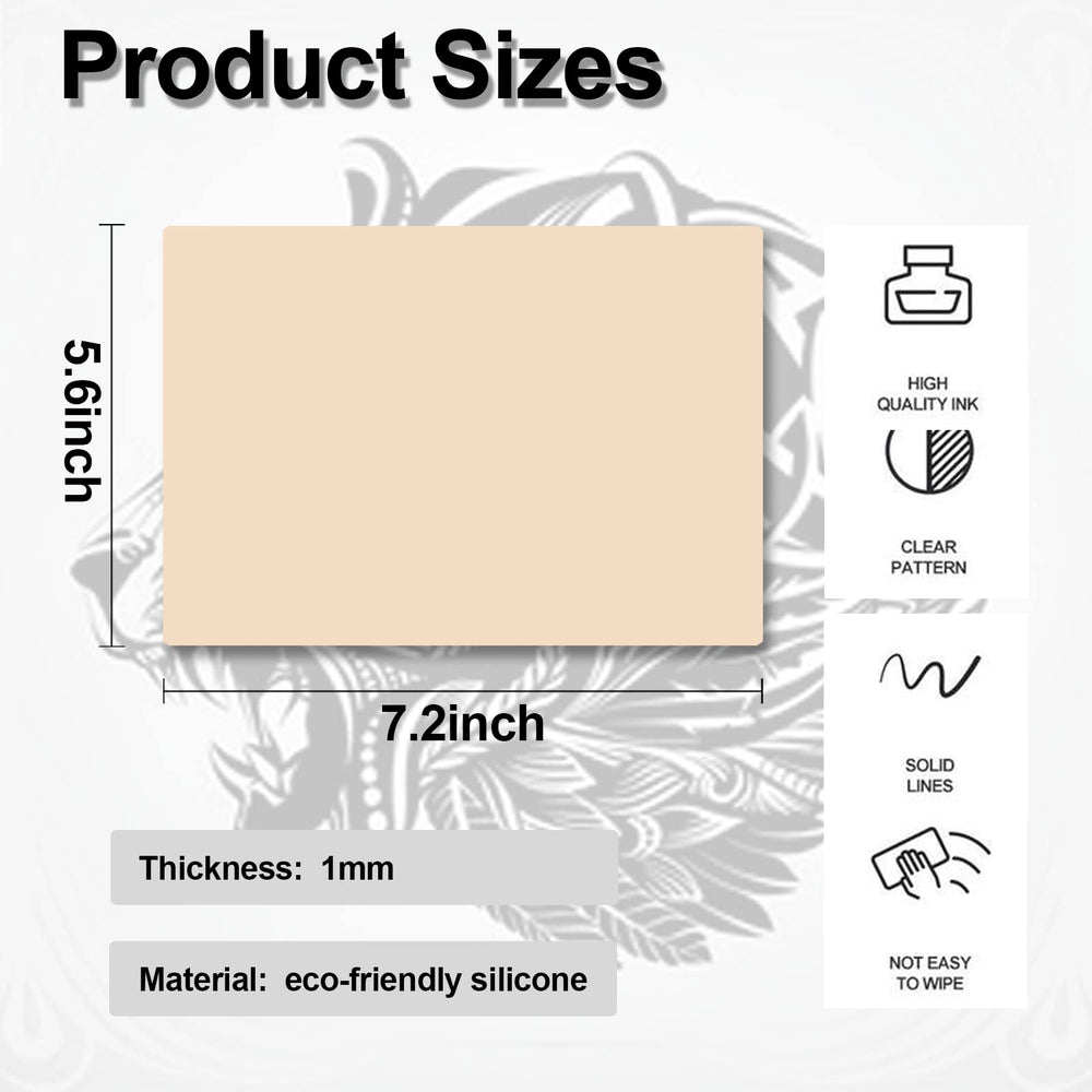 Combofix silicone practice skin offers realistic tactile feel for practice sessions.