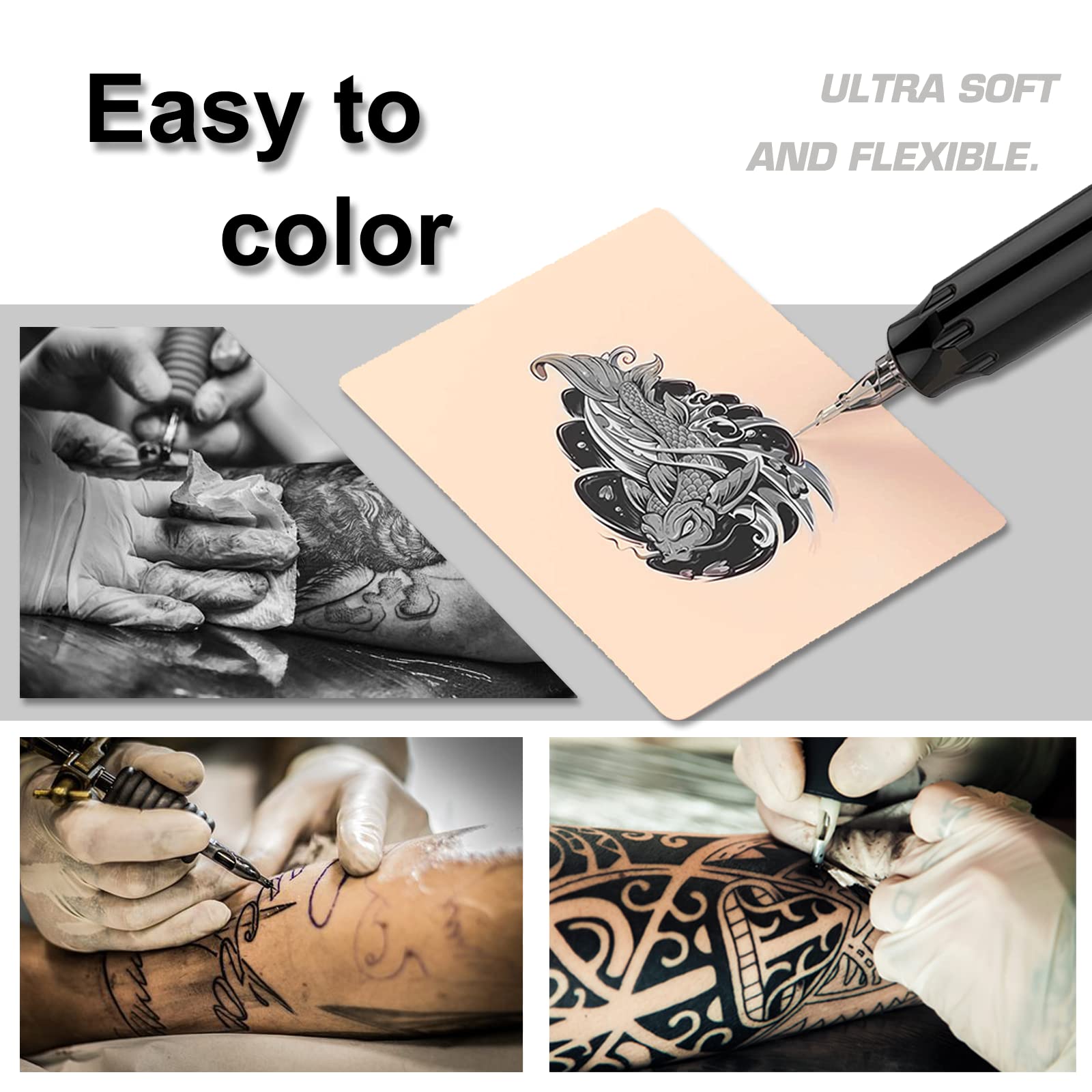 Combofix thermal transfer sheets enable quick stencil layouts.