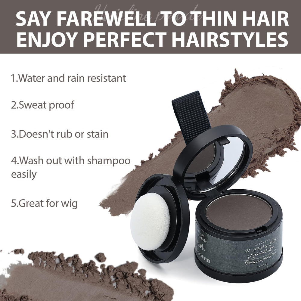 Comdian Hairline Powder makeup brush for precise application