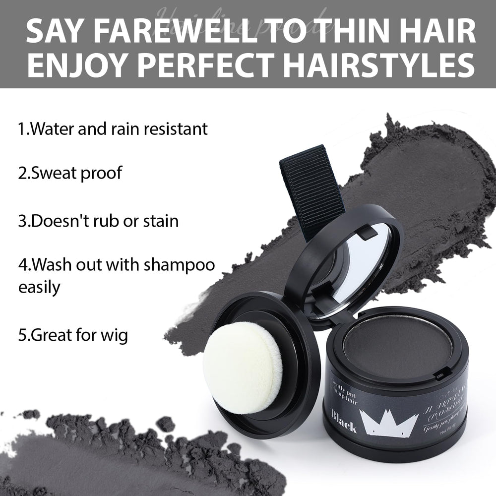Comdian hairline powder portable packaging for travel touch ups