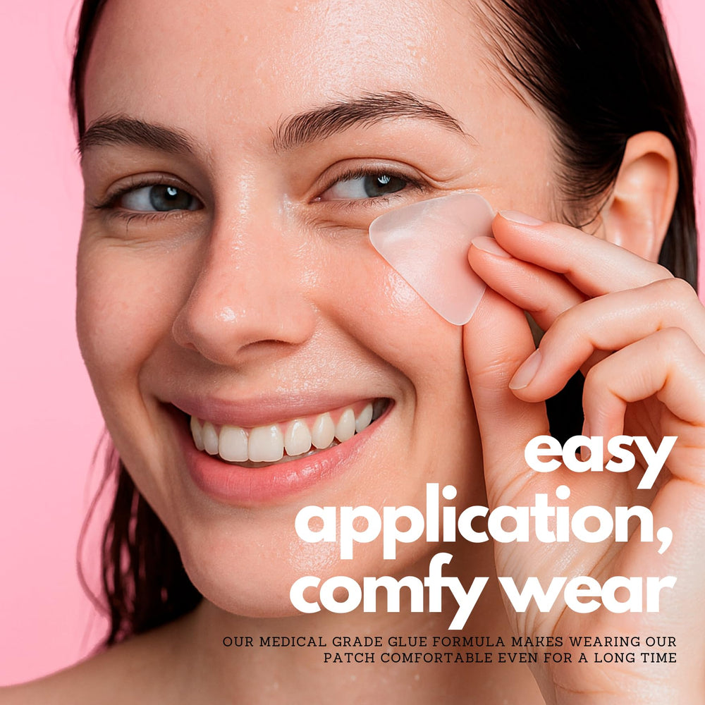 Comfordent Triangle Wrinkle Patches size precision emphasizes targeted application and reduced waste.