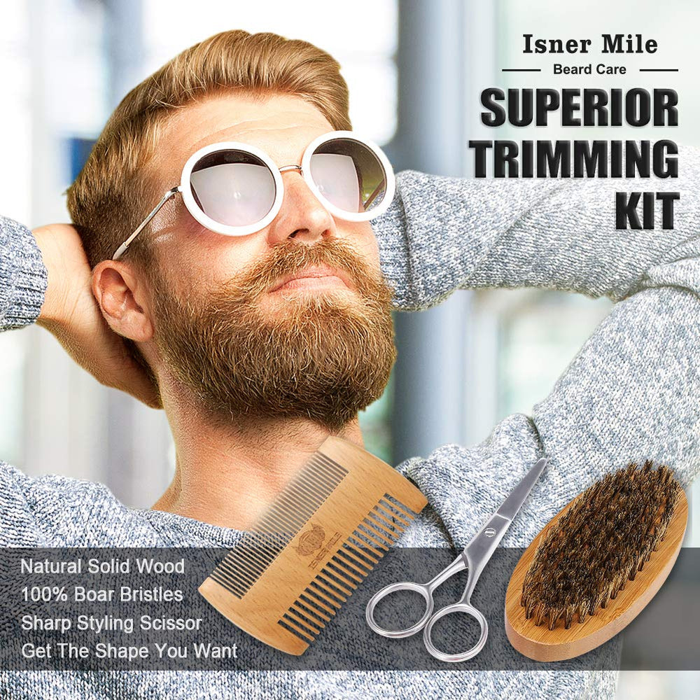 Comfy Mate beard kit storage bag for portable grooming on the go.