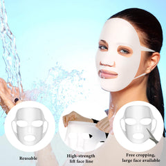 COMNICO mask cover with ear-loop design prevents slipping during activity.