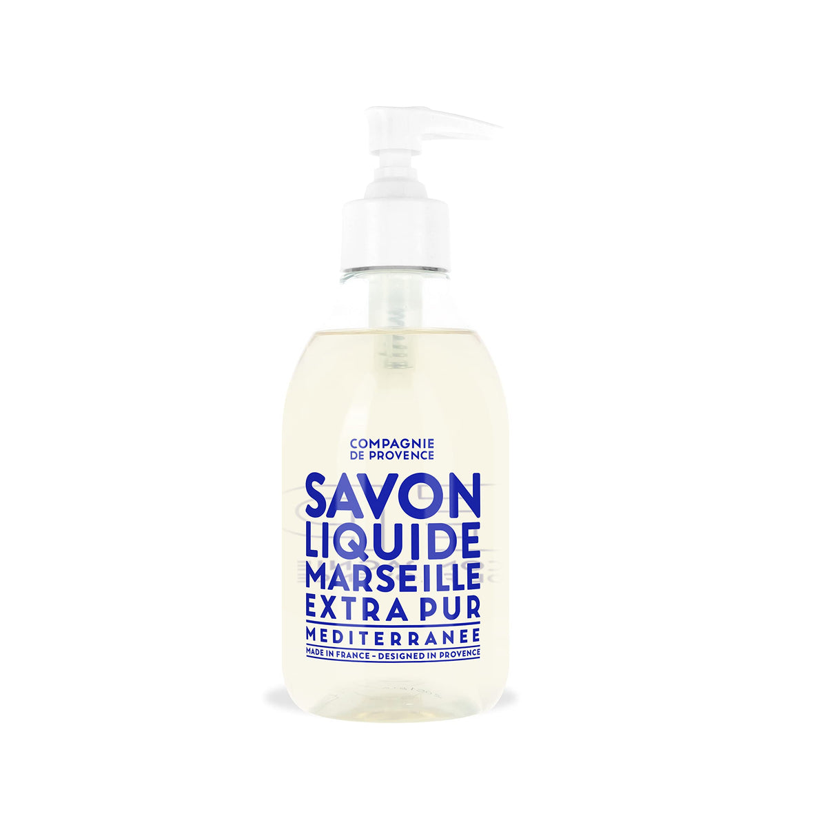 La Compagnie de Provence Mediterranean Sea bottle pump close-up for everyday hand care