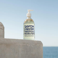 La Compagnie de Provence natural oil blend display highlighting nourishing ingredients for skin softness