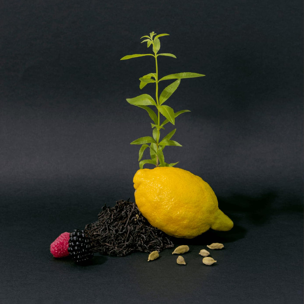 La Compagnie de Provence label hints at comforting Black Tea aroma for a calming bathroom routine.
