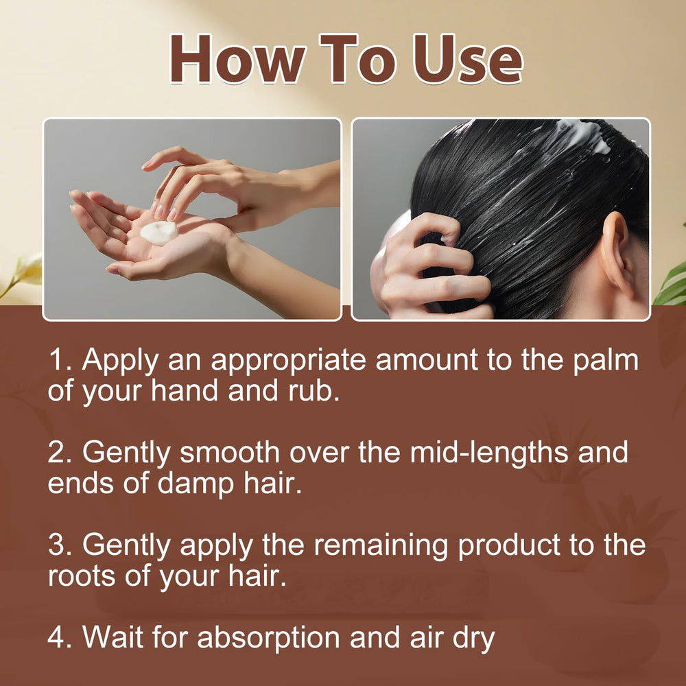 Final look after air-drying with Complete Air Dry Cream for easy styling.