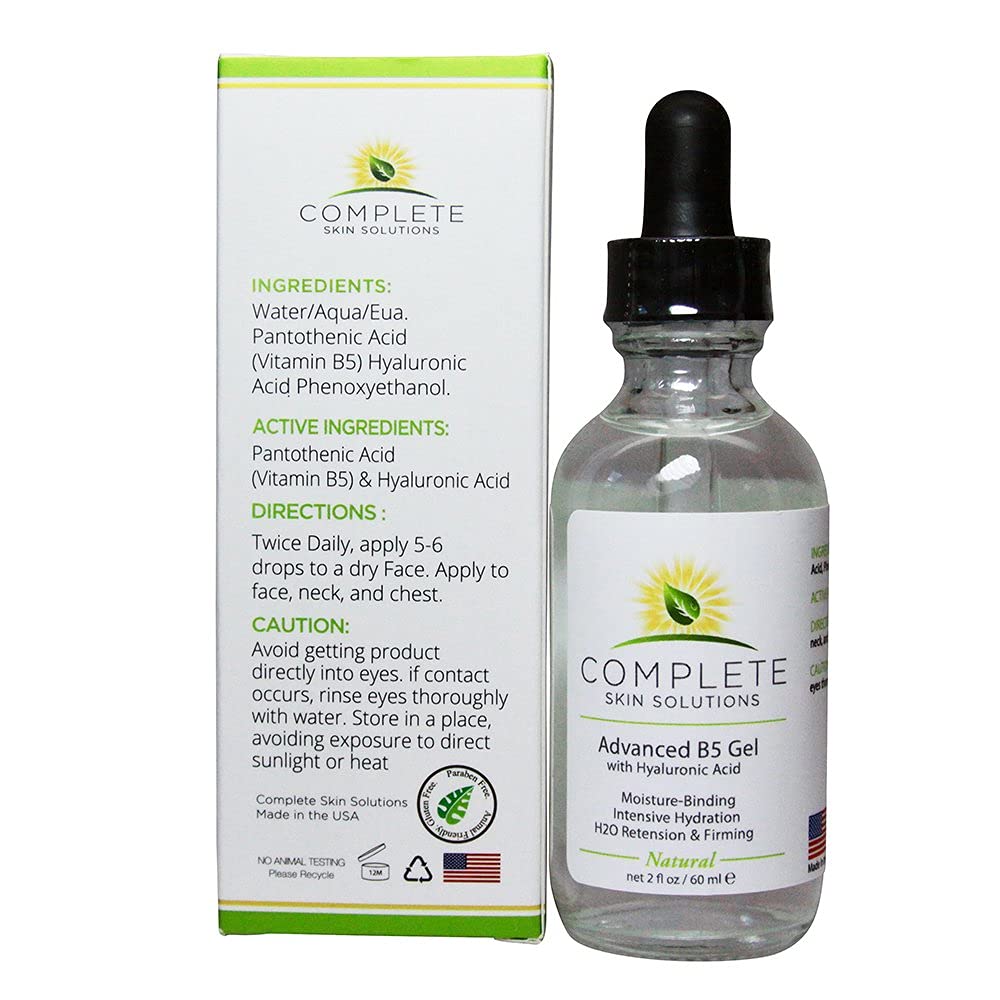 Complete Skin Solutions texture closeup highlighting silky gel for quick absorption