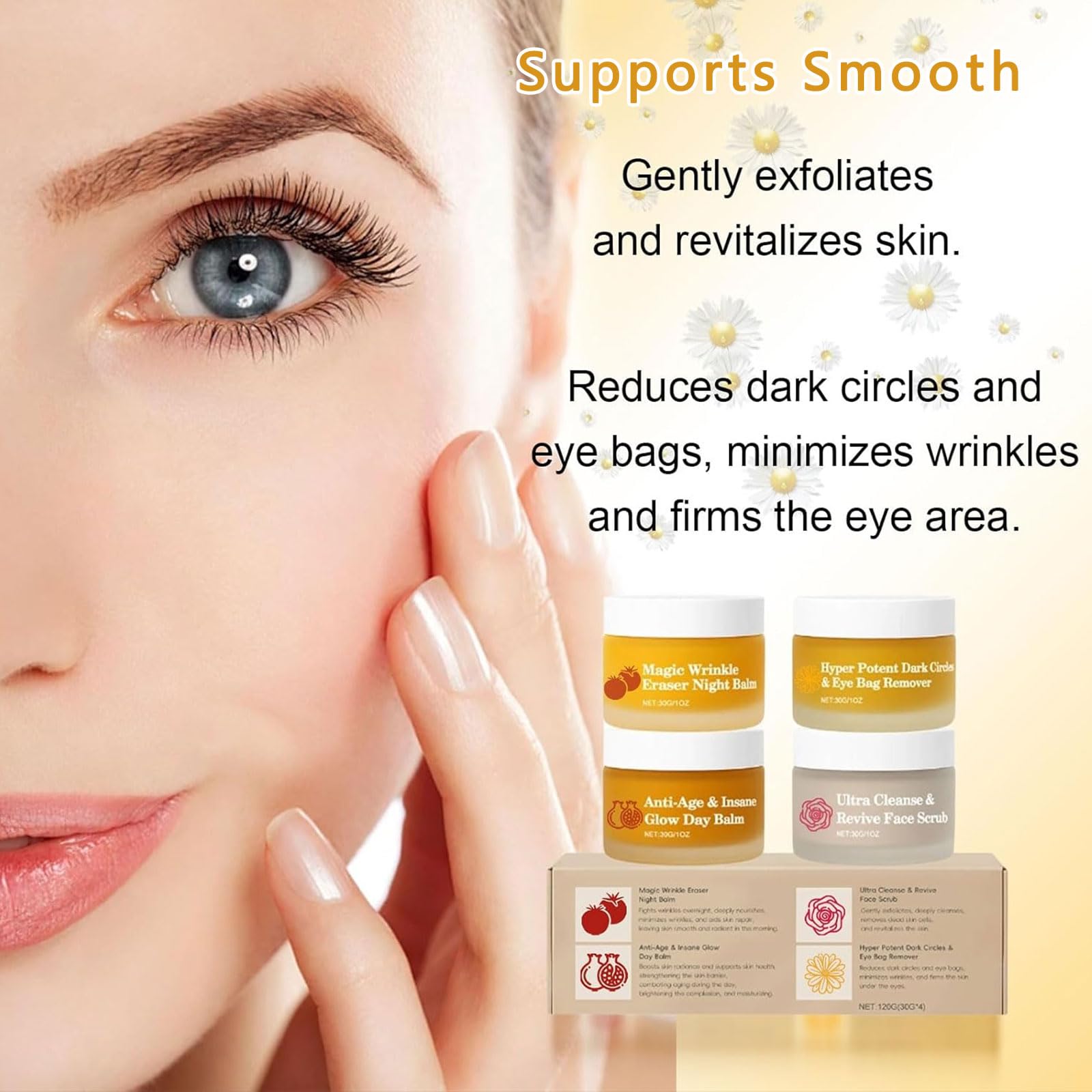 Complete System Mature Skin ingredients: pomegranate for natural nourishment and balanced skin.