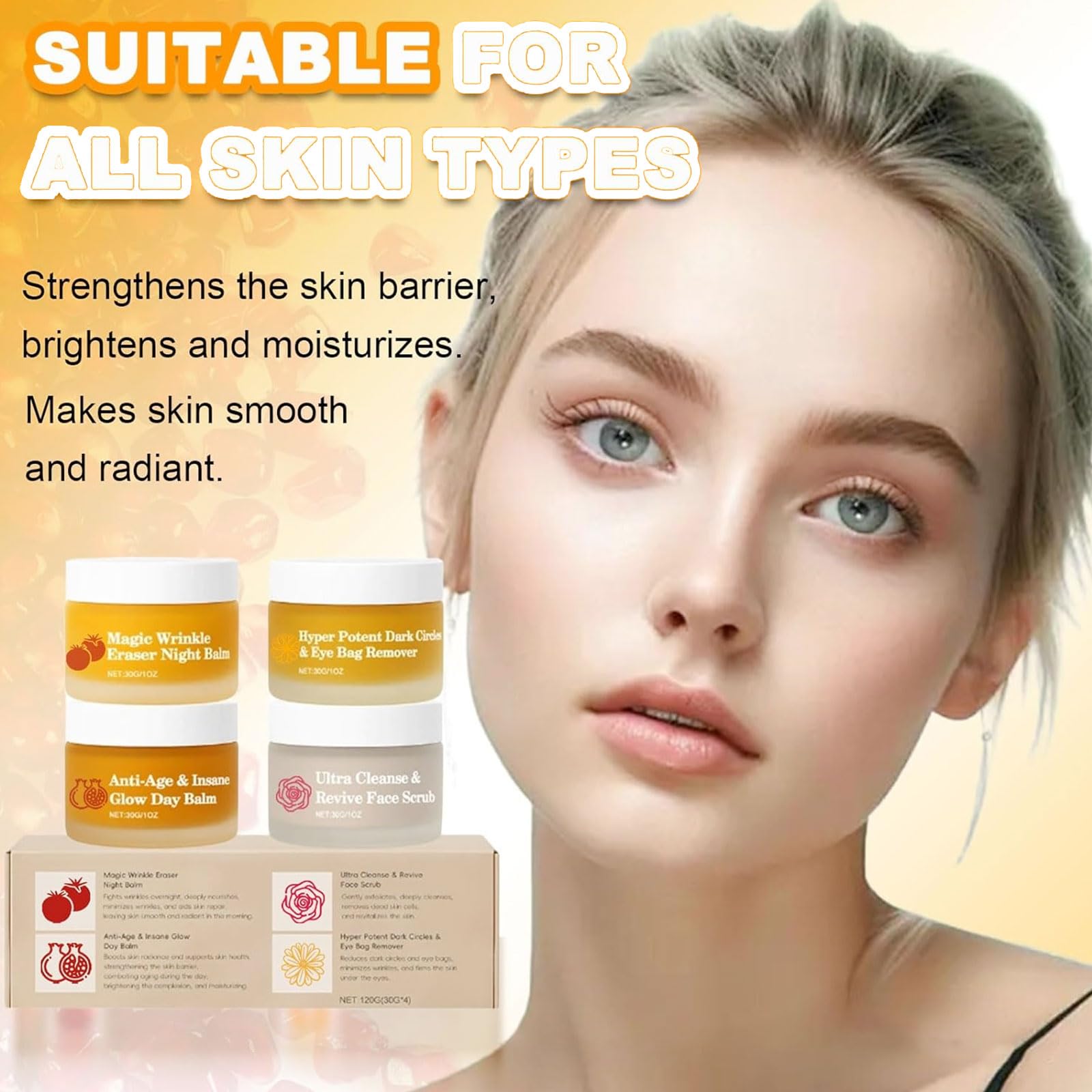 Complete System Mature Skin squalane drop highlights light, non-greasy hydration.