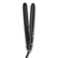 Conair ArteBella flat iron close-up showing long plates for faster styling