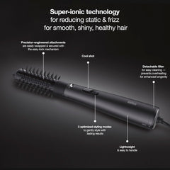Conair Braun 2-in-1 thermal brush provides lift and smooth shaping from roots to tips