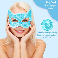 CONBELLA eye mask with cat-head open design for comfortable wear during activities