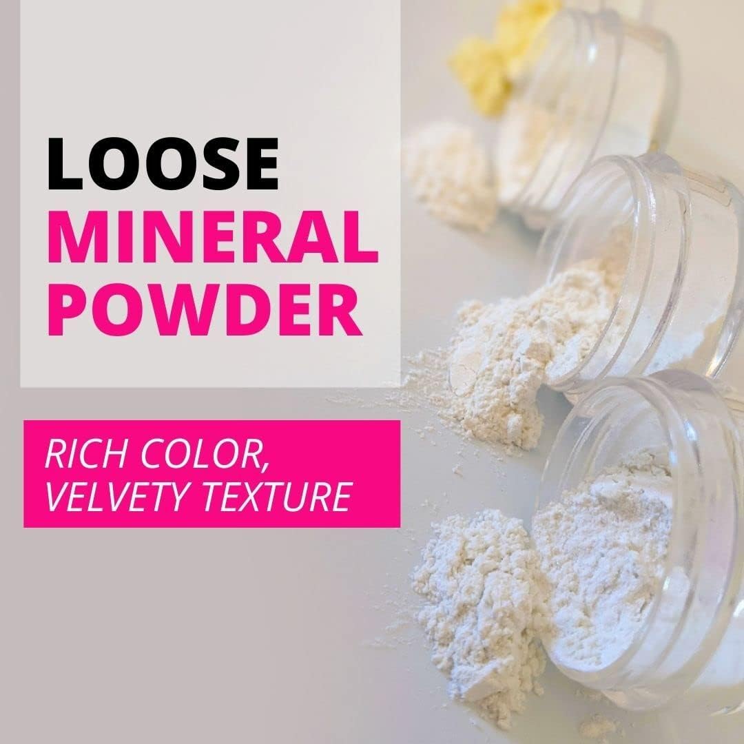 Concrete Minerals White MultiChrome compact highlights crisp mineral pigments for on-the-go looks