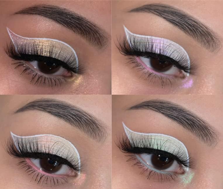 Concrete Minerals White MultiChrome applied on lid demonstrates shifting hues in various lighting