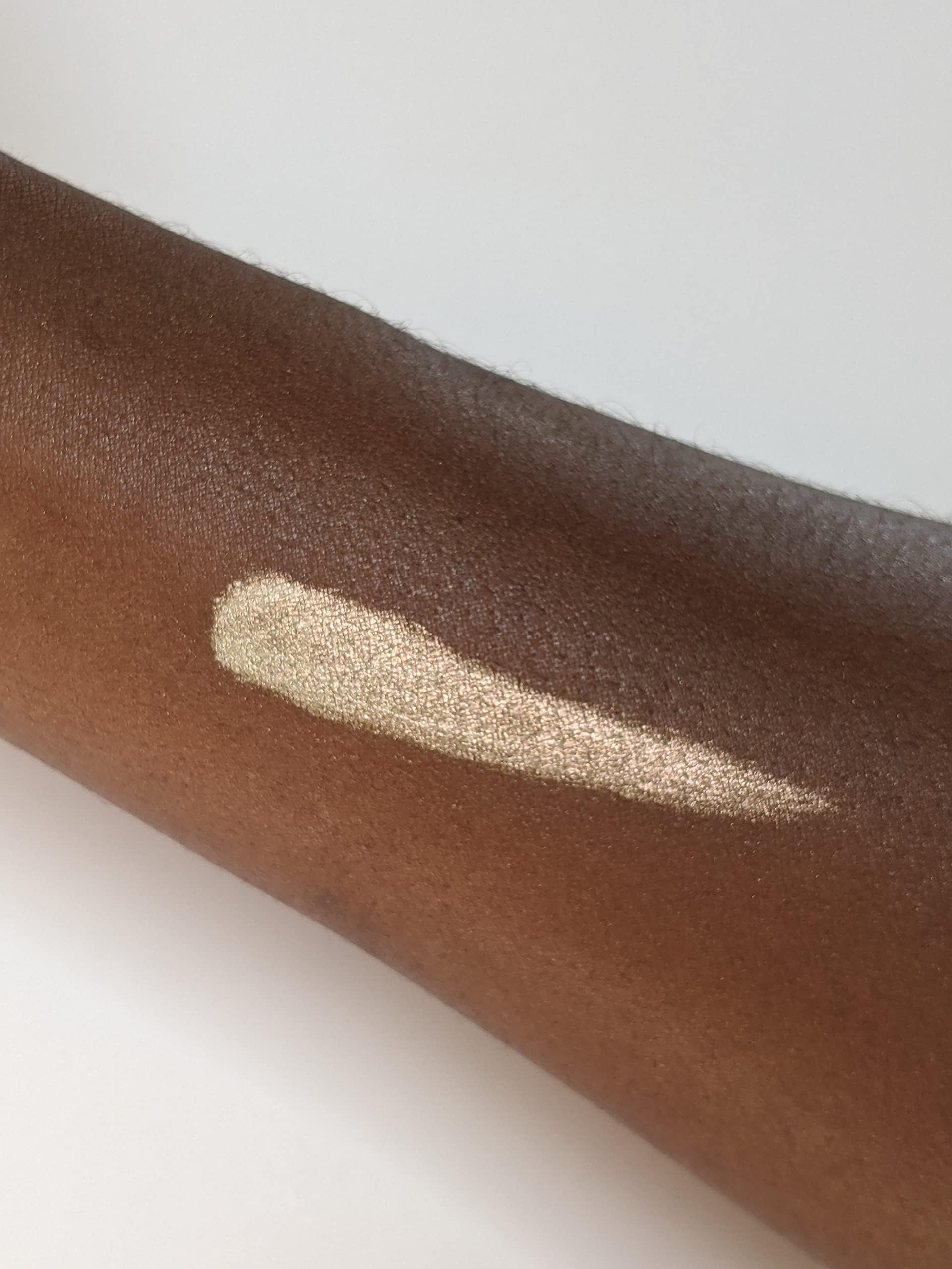 Concrete Minerals White MultiChrome swatch showcases color payoff and subtle shimmer