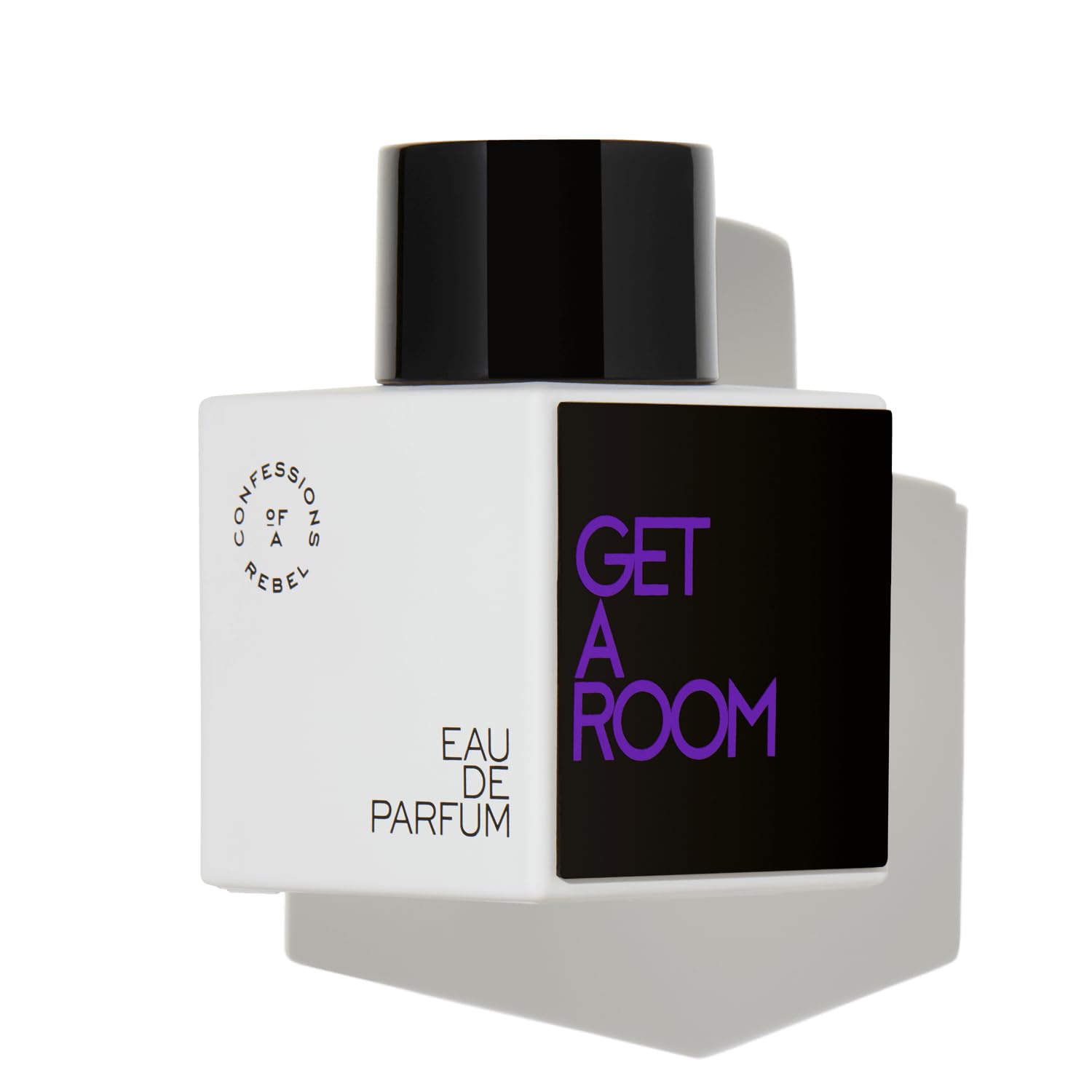 Confessions of a Rebel Get A Room EDP bottle pour for evening allure and long-lasting scent.