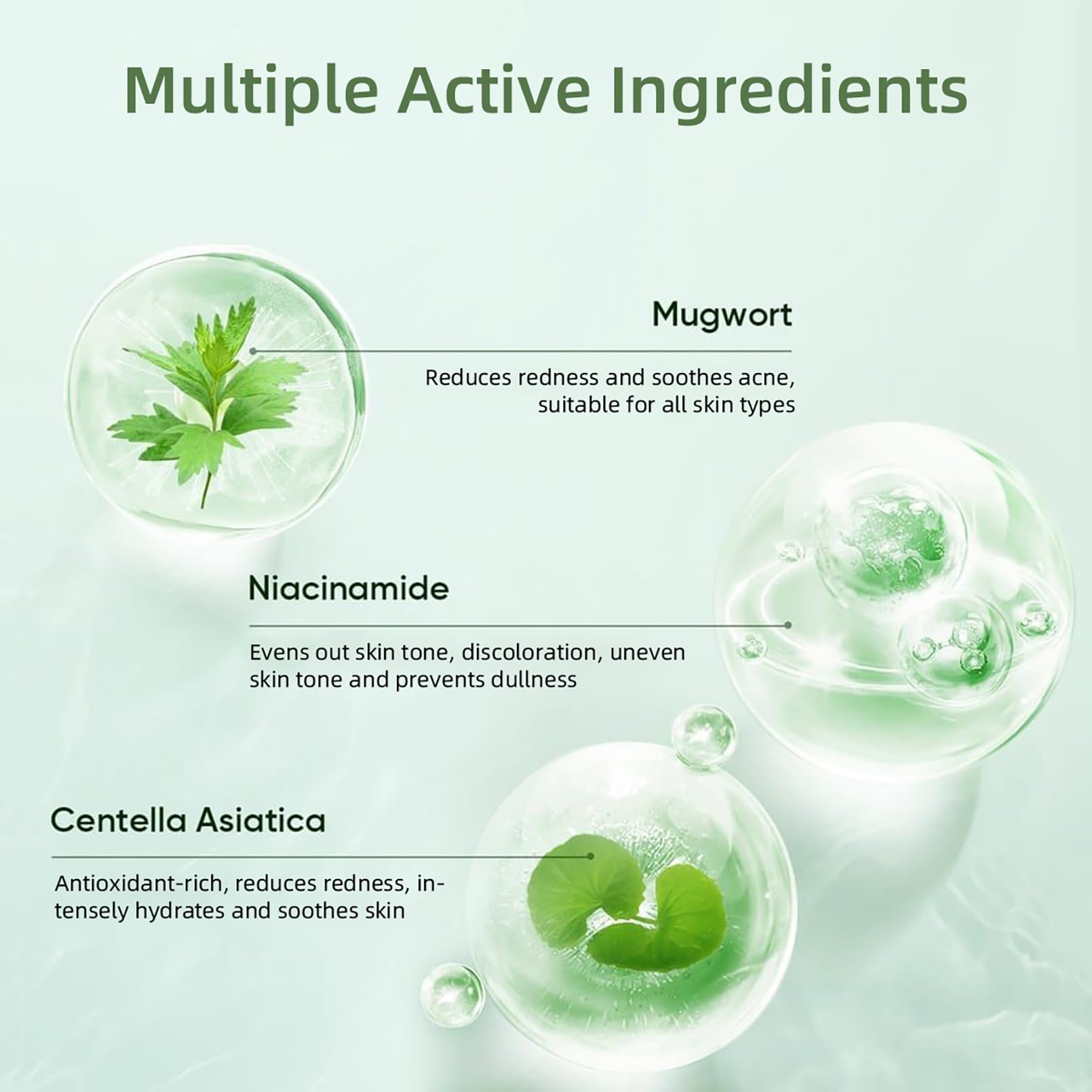 ConfidMiss green mess-free travel design ideal for on-the-go skincare.