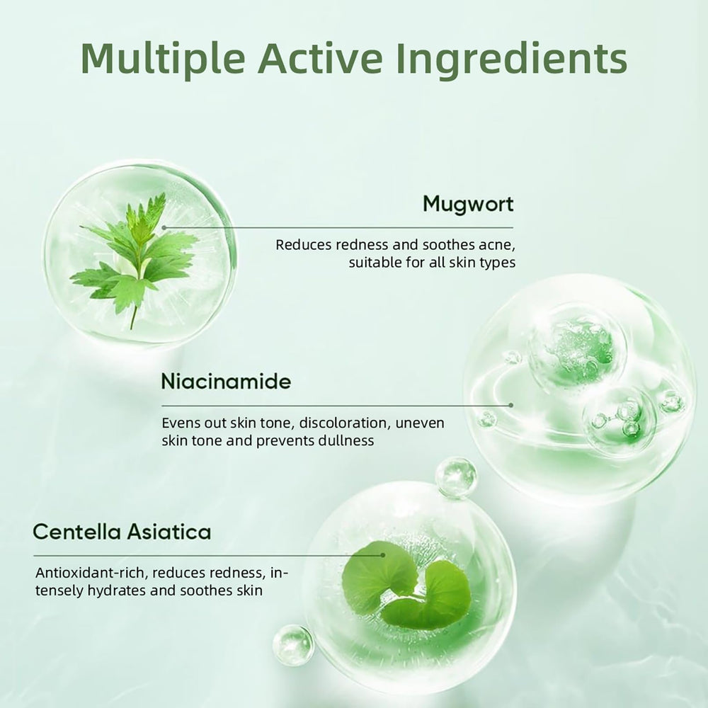ConfidMiss green mess-free travel design ideal for on-the-go skincare.