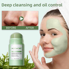 ConfidMiss green strawberry clay stick purifies pores and balances oil for refreshed skin.