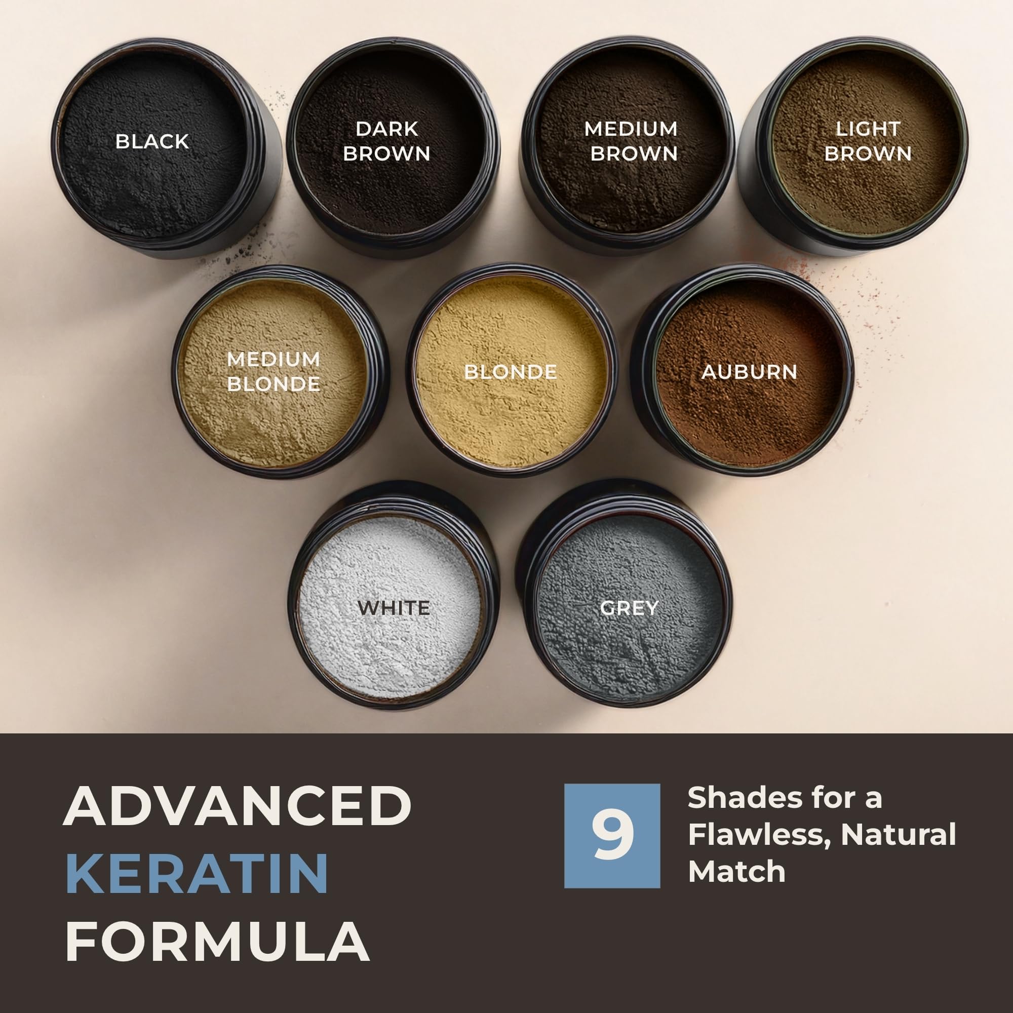 Auburn shade blends with hair tones for natural color integration.