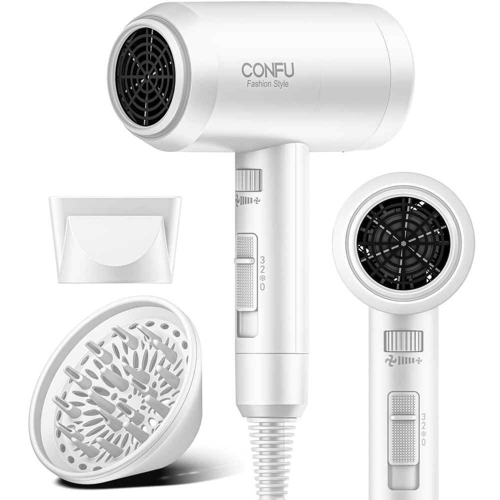CONFU hair dryer with 21000rpm motor for fast drying