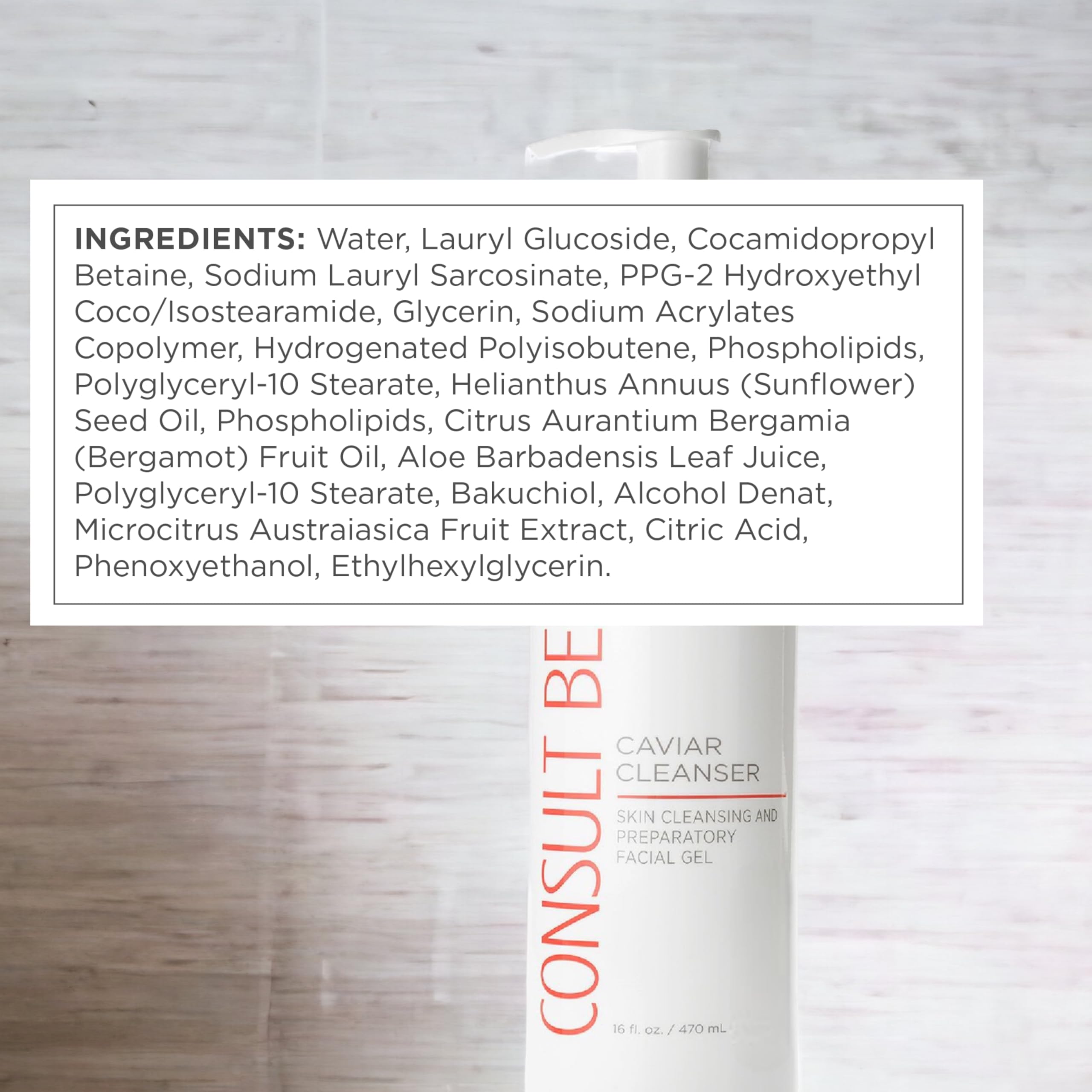 Gel-to-foam action provides gentle cleanse and hydration