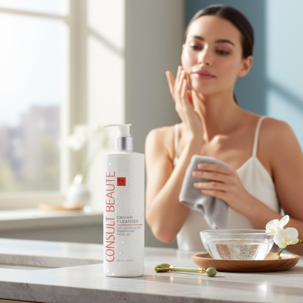 Consult Beaute Caviar Cleanser with bergamot and aloe nourishes