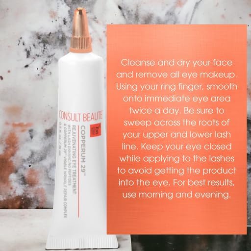 Copperum29 USA-made label on Consult Beaute packaging.
