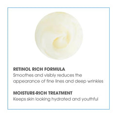 Consult Beaute Regenerol Retinol Face Cream spatula beside the jar for easy scooping.