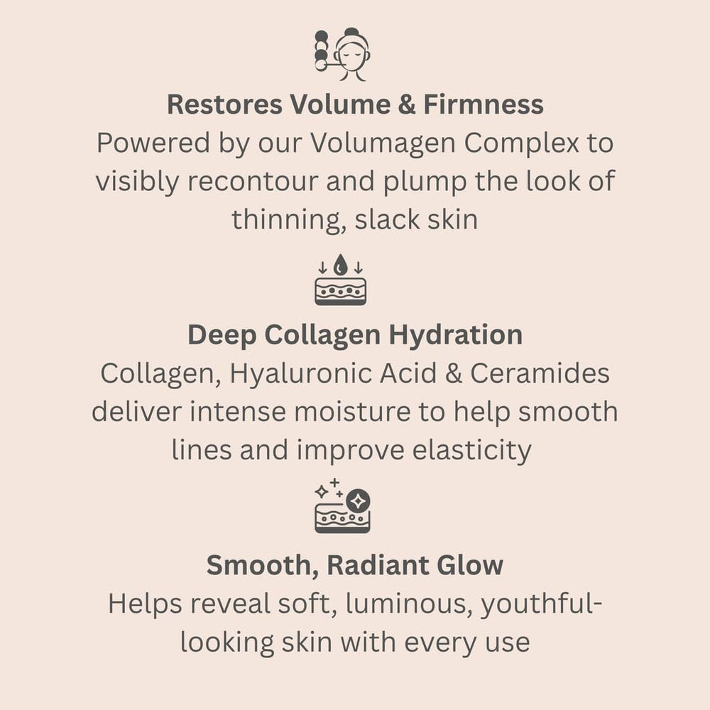 Volumagen Trio compact tubes packaging designed for daily routine
