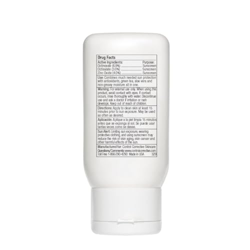 CONTROL CORRECTIVE Aroma Matte Day Cream SPF 30 label highlights non-greasy hydration