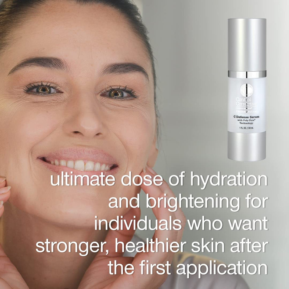 Application routine image suggests seamless layering with moisturizer for daily care.