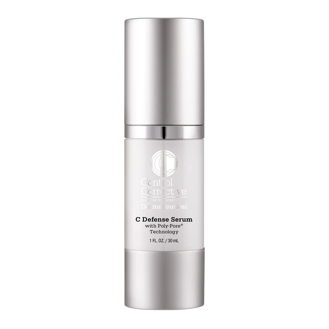 CONTROL CORRECTIVE C Defense Serum bottle showing sleek packaging for daily hydration.