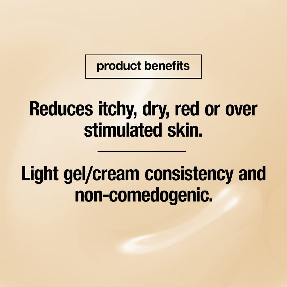 CONTROL CORRECTIVE Calming Balm texture close-up shows rich, non-greasy moisture.