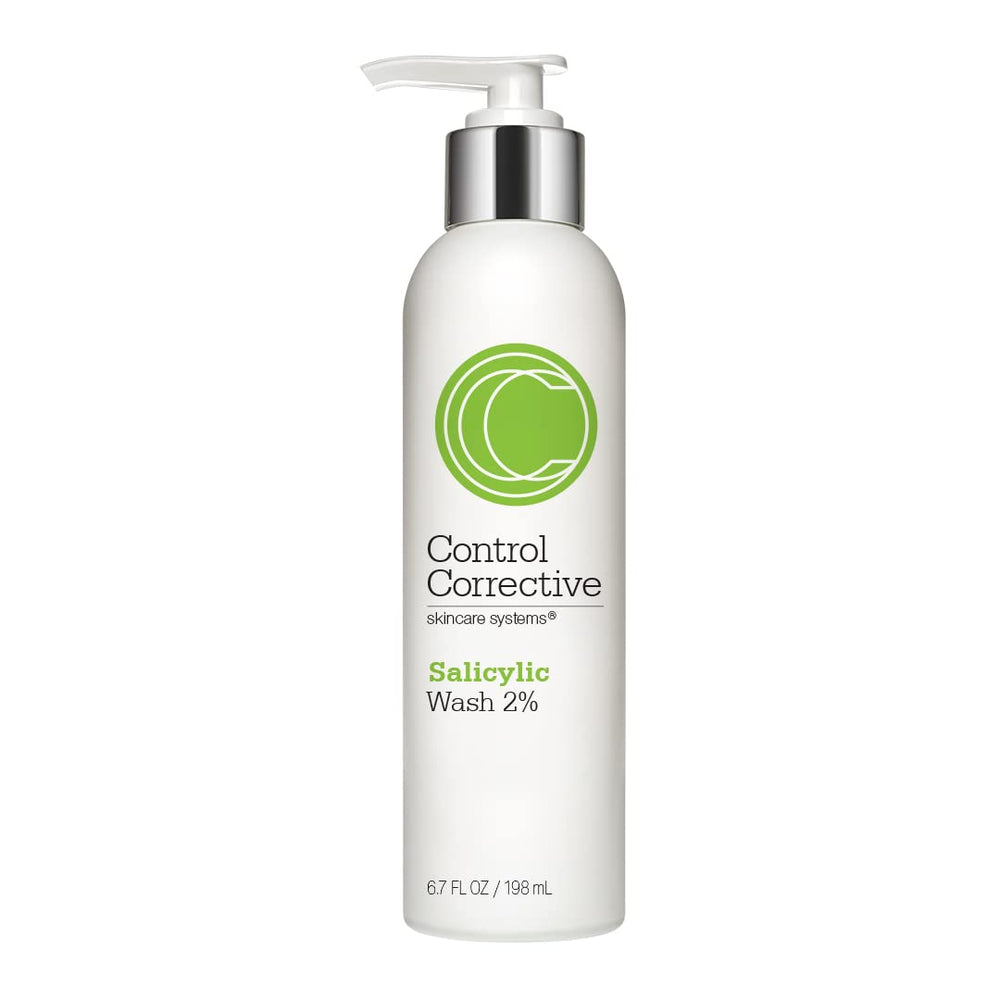 CONTROL CORRECTIVE Salicylic Wash bottle front for oil-control and clear pores.