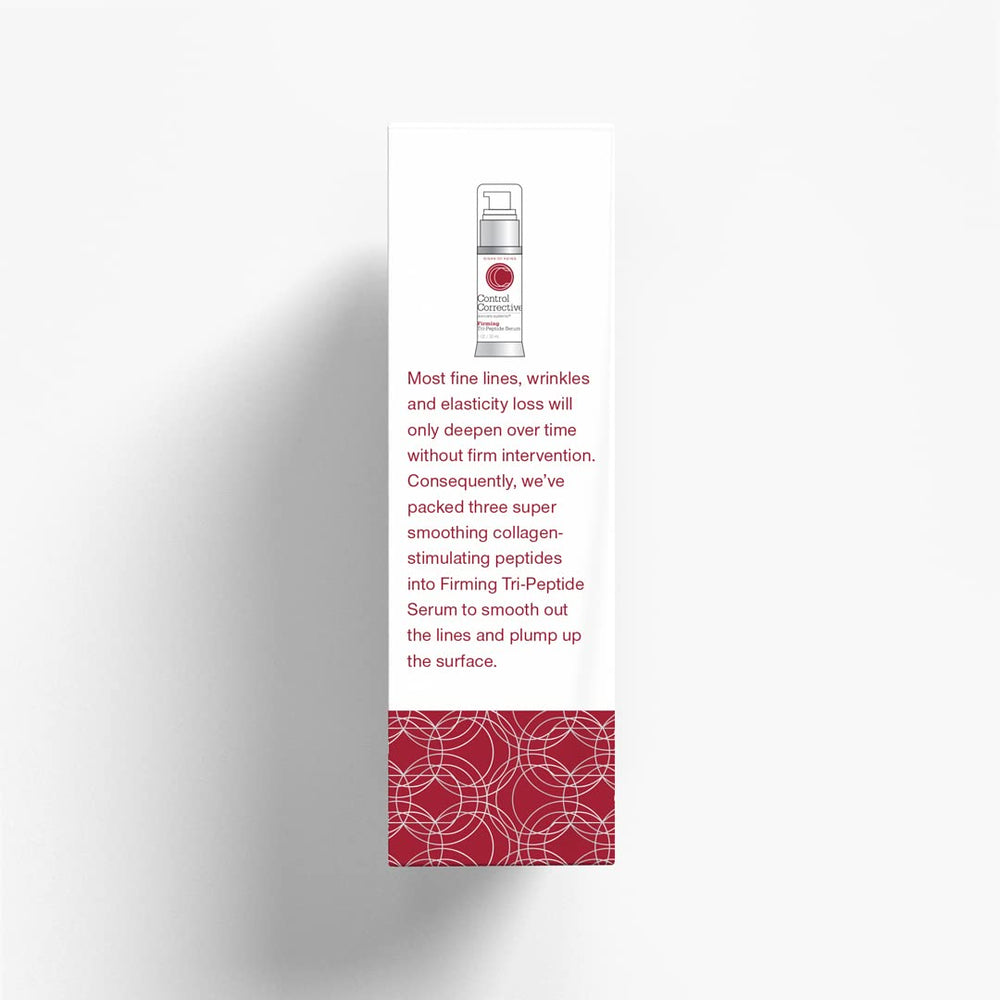 Control Corrective Serum elasticity boost illustrates smoother skin texture