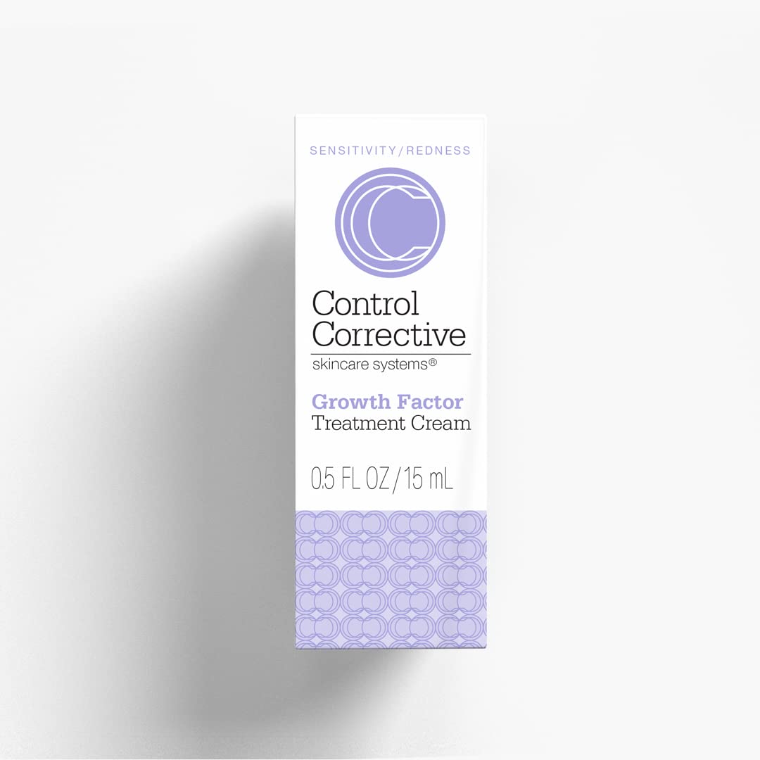 Skin soothing after application with CONTROL CORRECTIVE Growth Factor Treatment Cream