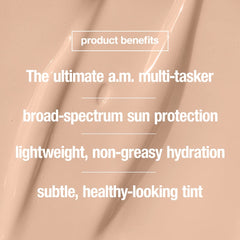 CONTROL CORRECTIVE moisturizer texture closeup highlights non-greasy finish.