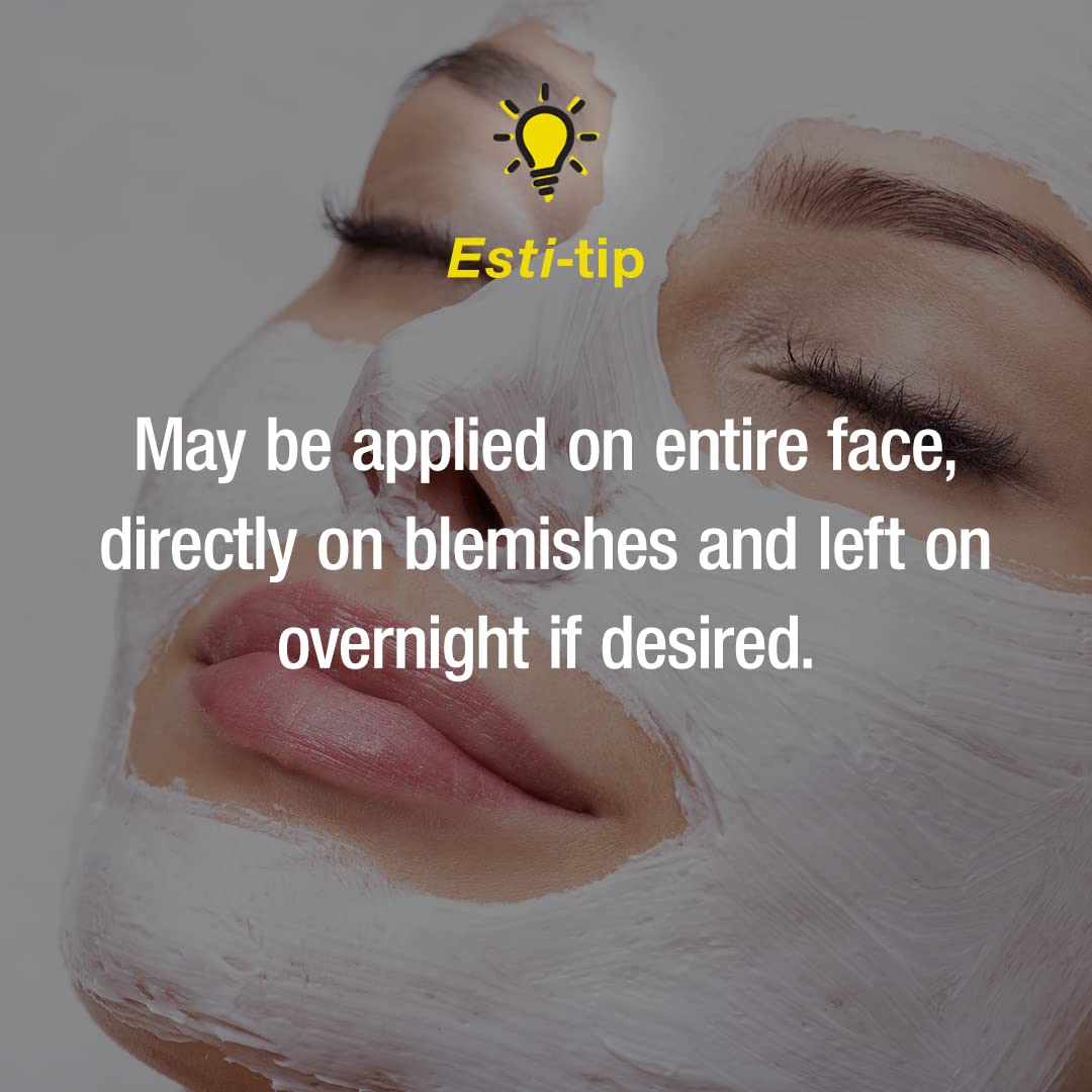 CONTROL CORRECTIVE Sulfur Calming Mask clay swirl illustrates impurity drawing