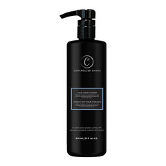 Controlled Chaos leave-in moisturizer bottle pour for easy, mess-free curl hydration
