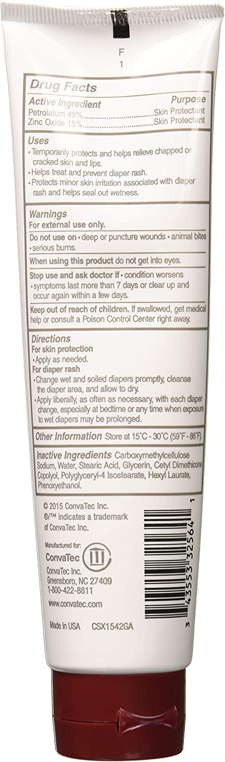 ConvaTec Remedy zinc oxide paste applied to skin for barrier protection